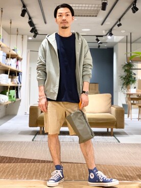 horiguchiさん（メンズ・172cm）の春コーディネート