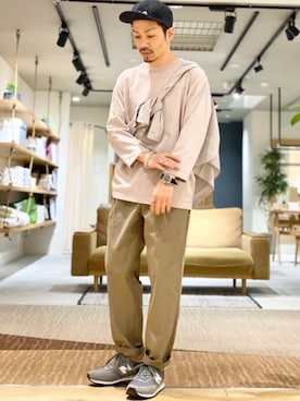 horiguchiさん（メンズ・172cm）の春コーディネート