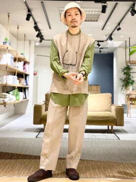 horiguchiさん(メンズ・172cm)の春コーディネート