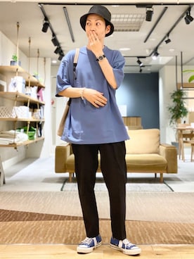 horiguchiさん（メンズ・172cm）の春コーディネート