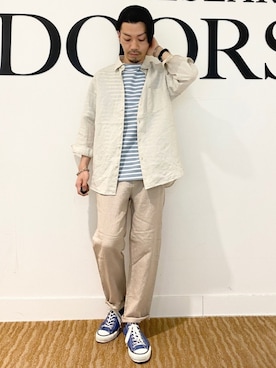 horiguchiさん（メンズ・172cm）の春コーディネート