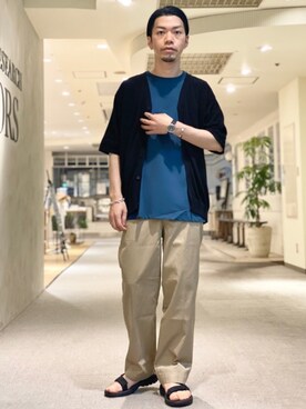 horiguchiさん（メンズ・172cm）の春コーディネート