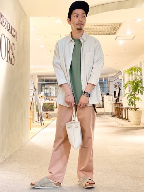 セール】パナマドビー7分袖シャツ（シャツ/ブラウス）｜URBAN