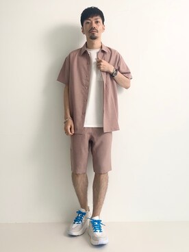 horiguchiさん（メンズ・172cm）の夏コーディネート