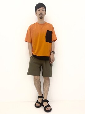 horiguchiさん（メンズ・172cm）の夏コーディネート