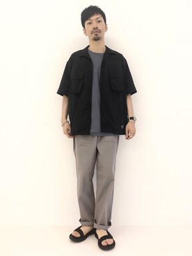 horiguchiさん（メンズ・172cm）の夏コーディネート