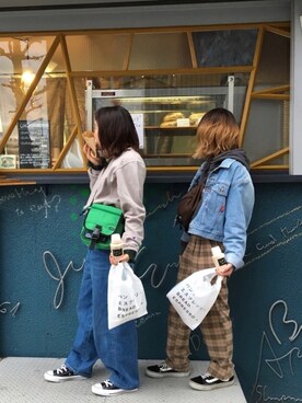 Nさん（レディース・148cm）の春コーディネート