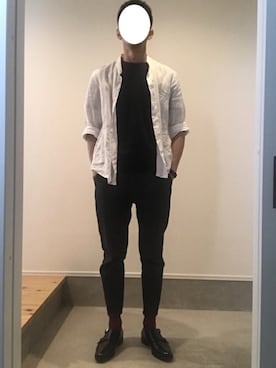 「HALISON（ハリソン）のアイテム」を使った、J3さん（メンズ・178cm）の春コーディネート