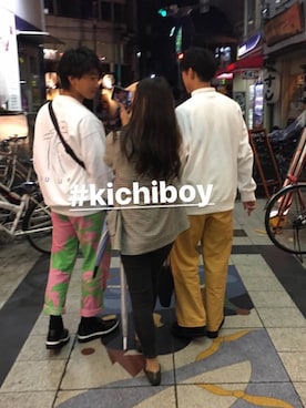 「FUTUR（フューチャー）のアイテム」を使った、ゆうきさん（メンズ・173cm）の秋コーディネート