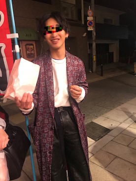 「FUTUR（フューチャー）のアイテム」を使った、ゆうきさん（メンズ・173cm）の冬コーディネート