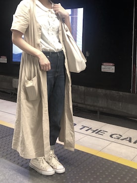 「NOWiSTYLE（ナウアイスタイル）のアイテム」を使った、hihiさん（レディース・160cm）の冬コーディネート