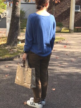 「G-SHOCK（ジーショック）のアイテム（アナログ腕時計）」を使った、®️さん（レディース・160cm）の秋コーディネート