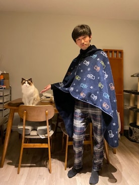 「indoor」｜katsuragiai さん（メンズ・183cm）の冬コーディネート