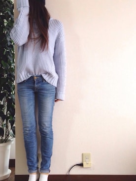 NnMkRDさん（レディース・159cm）の春コーディネート