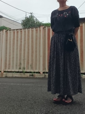 「アイテム（イヤリング）」を使った、namipaaaanさん（レディース・153cm・20代）の夏コーディネート