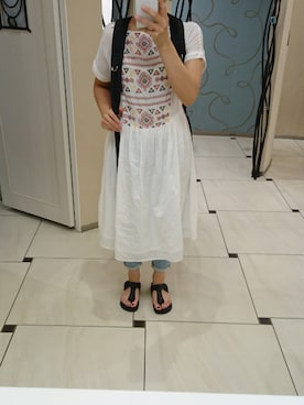 「アイテム（イヤリング）」を使った、namipaaaanさん（レディース・153cm・20代）の夏コーディネート