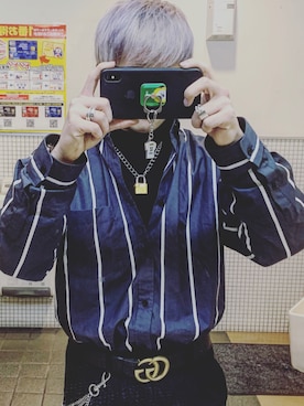「BALENCIAGA（バレンシアガ）のアイテム（シャツ/ブラウス、その他）」を使った、たけなか  ゆうとさん（メンズ・168cm）の春コーディネート