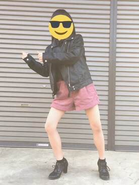 「にゃんこスター」｜くれ子さん（レディース・149cm）の冬コーディネート