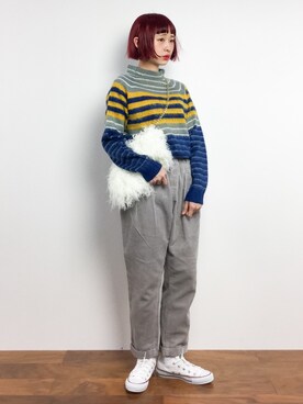 チョコビさん（レディース・154cm）の冬コーディネート