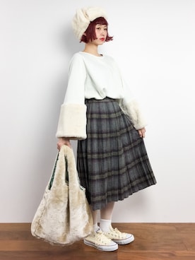 チョコビさん（レディース・154cm）の冬コーディネート