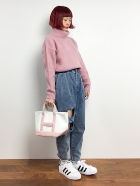 チョコビさん(レディース・154cm)の冬コーディネート