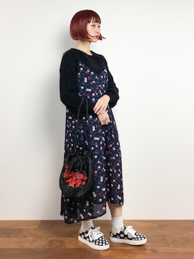 チョコビさん(レディース・154cm)の冬コーディネート