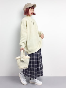 「LB/S （エルビーエス）のアイテム」を使った、チョコビさん（レディース・154cm）の冬コーディネート