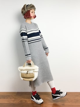 チョコビさん(レディース・154cm)の冬コーディネート