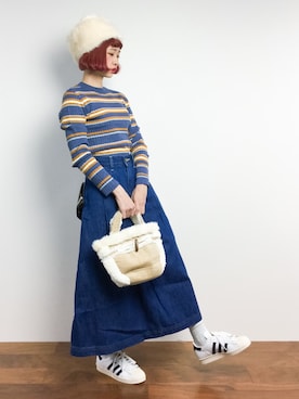 チョコビさん(レディース・154cm)の冬コーディネート