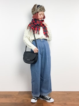 チョコビさん(レディース・154cm)の冬コーディネート