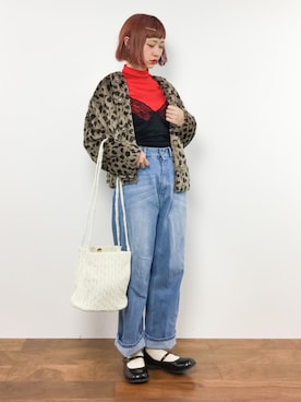 「Factor=（ファクターイコール）のアイテム（ジャケット/アウター）」を使った、チョコビさん（レディース・154cm）の冬コーディネート