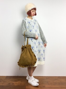 チョコビさん（レディース・154cm）の冬コーディネート