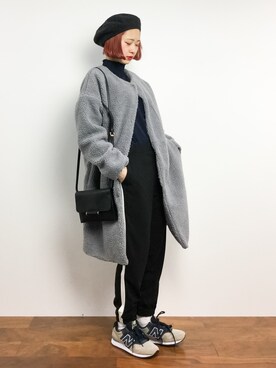 「AIC.（エーアイシー）のアイテム」を使った、チョコビさん（レディース・154cm）の冬コーディネート