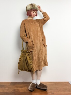 チョコビさん（レディース・154cm）の冬コーディネート