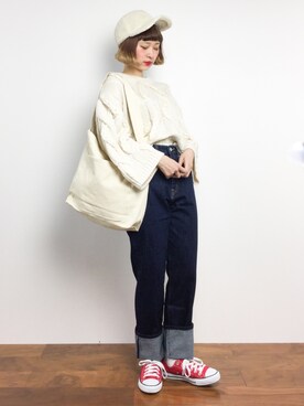 チョコビさん（レディース・154cm）の冬コーディネート