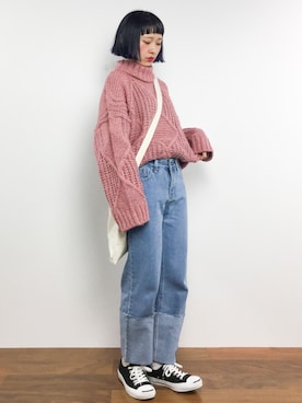 チョコビさん(レディース・154cm)の冬コーディネート