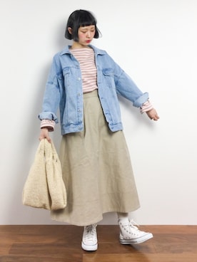 チョコビさん（レディース・154cm）の冬コーディネート