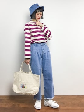 チョコビさん（レディース・154cm）の春コーディネート