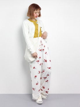 「TONE SELECT GOODS（トーンセレクトグッズ）のアイテム」を使った、チョコビさん（レディース・154cm）の春コーディネート