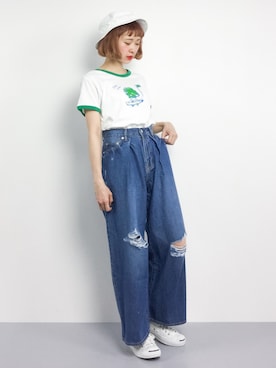 チョコビさん(レディース・154cm)の春コーディネート