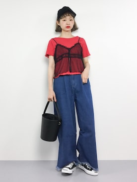 チョコビさん（レディース・154cm）の春コーディネート