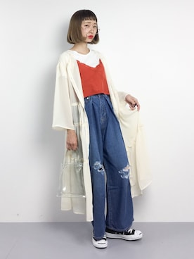 チョコビさん（レディース・154cm）の夏コーディネート