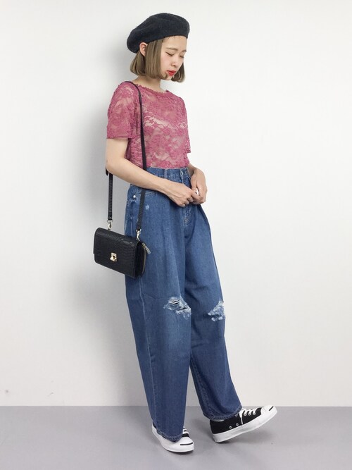新品タグ付き　IENA ×辻直子 イエナ レースブラウス IENA - IENA × Naoko Tsuji レース Tブラウスの通販 by ♡'s
