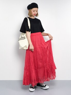 チョコビさん(レディース・154cm)の夏コーディネート