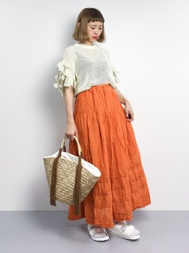 チョコビさん（レディース・154cm）の夏コーディネート