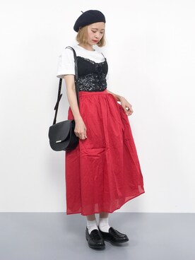 チョコビさん（レディース・154cm）の夏コーディネート