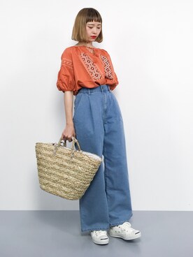 チョコビさん（レディース・154cm）の夏コーディネート