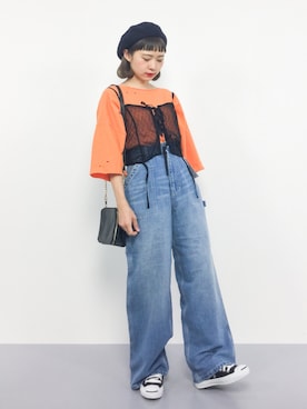 チョコビさん(レディース・154cm)の夏コーディネート