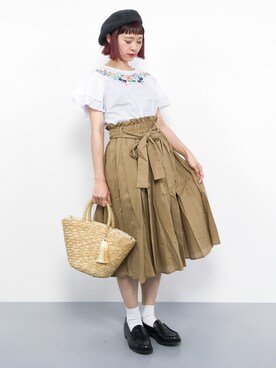 チョコビさん(レディース・154cm)の夏コーディネート