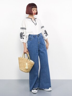 チョコビさん(レディース・154cm)の夏コーディネート